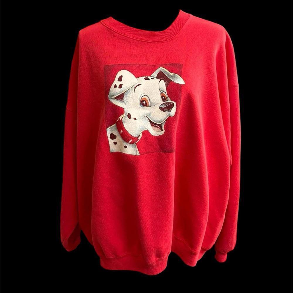 Vintage 90s 101 Dalmatians crew neck sweatshirt